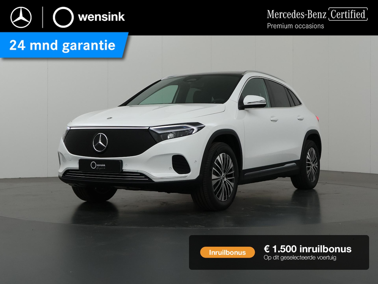 Mercedes-Benz EQA - 250+ Business Solution Luxury 71 kWh | Panoramaschuifdak | Winterpakket | Dodehoekassisten - AutoWereld.nl