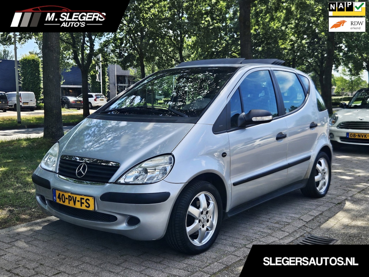 Mercedes-Benz A-klasse - 160 Classic*Airco*Cruise*Panodak*APK - AutoWereld.nl