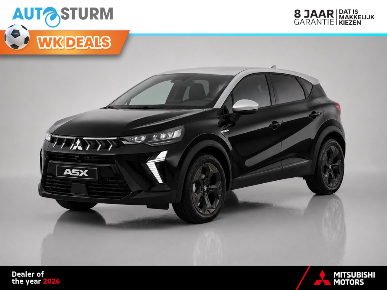 Mitsubishi ASX - 1.8 HEV AT Black Edition 1.8 HEV AT Black Edition - AutoWereld.nl