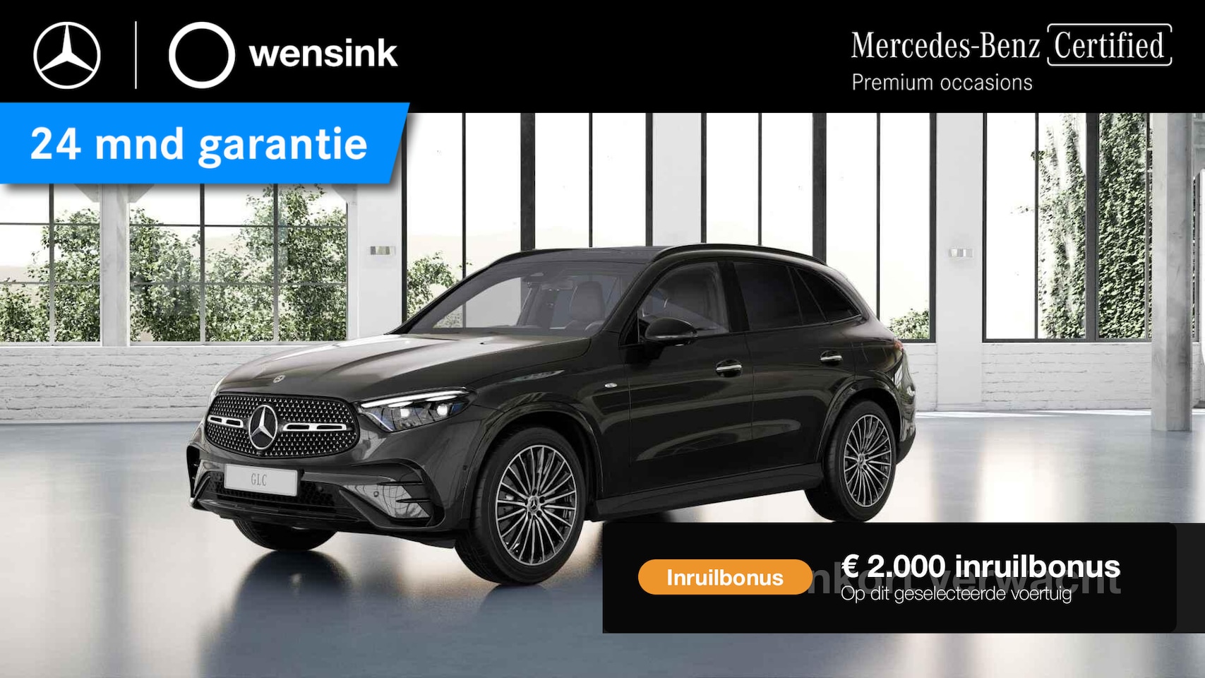 Mercedes-Benz GLC-klasse - 300e 4MATIC Sport Edition | Night | Panoramaschuifdak | 360° camera | Dodehoekassistent | - AutoWereld.nl