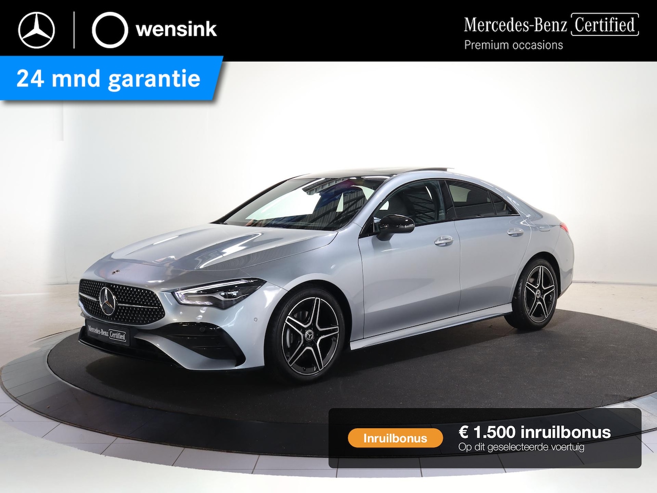 Mercedes-Benz CLA-Klasse - 180 AMG Line | Panoramaschuifdak | Night | Achteruitrijcamera | MBUX - AutoWereld.nl