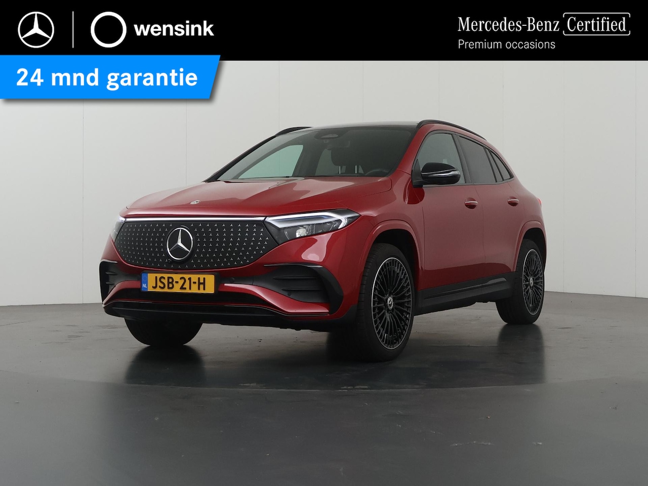 Mercedes-Benz EQA - 250+ Business Solution AMG 71 kWh | Panoramaschuifdak | Night | Dodehoekassistent | Head-u - AutoWereld.nl