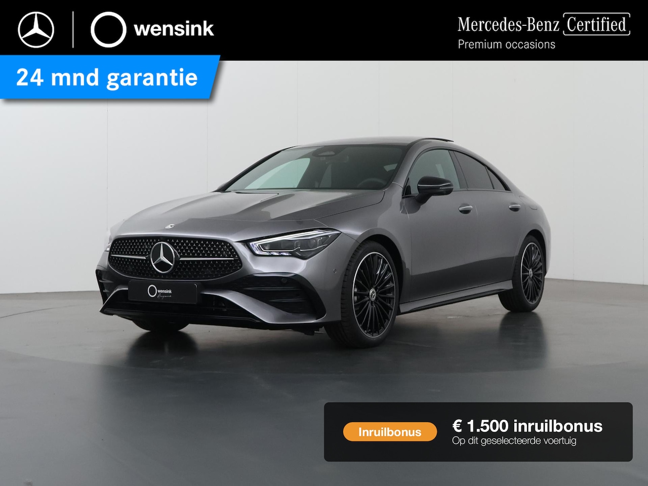 Mercedes-Benz CLA-Klasse - 180 Business Solution AMG | Panoramaschuifdak | AMG Line Plus | Nightpakket | Head-Up | Do - AutoWereld.nl