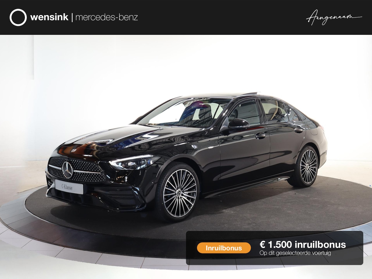 Mercedes-Benz C-klasse - 300e Business Solution AMG | Panoramaschuifdak | Nightpakket | Digital Light | 19" LM velg - AutoWereld.nl