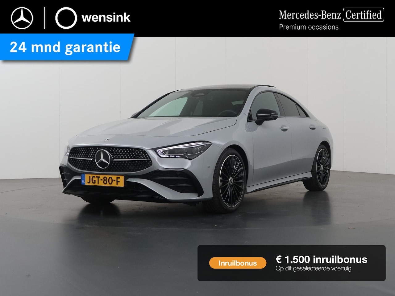 Mercedes-Benz CLA-Klasse - Coupé 180 Business Solution AMG | Panoramaschuifdak | AMG Line Plus | Night pakket | Head- - AutoWereld.nl