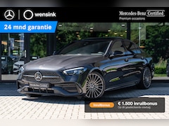 Mercedes-Benz C-klasse - 180 Star Edition AMG line | Panorama-schuifdak | Sfeerverlichting | Burmester 3D | Achteru