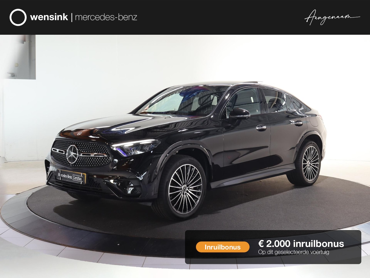 Mercedes-Benz GLC-klasse Coupé - 300e 4MATIC AMG Line | Night | Panoramadak | Burmester | Headup | Trekhaak | Memory | Digi - AutoWereld.nl