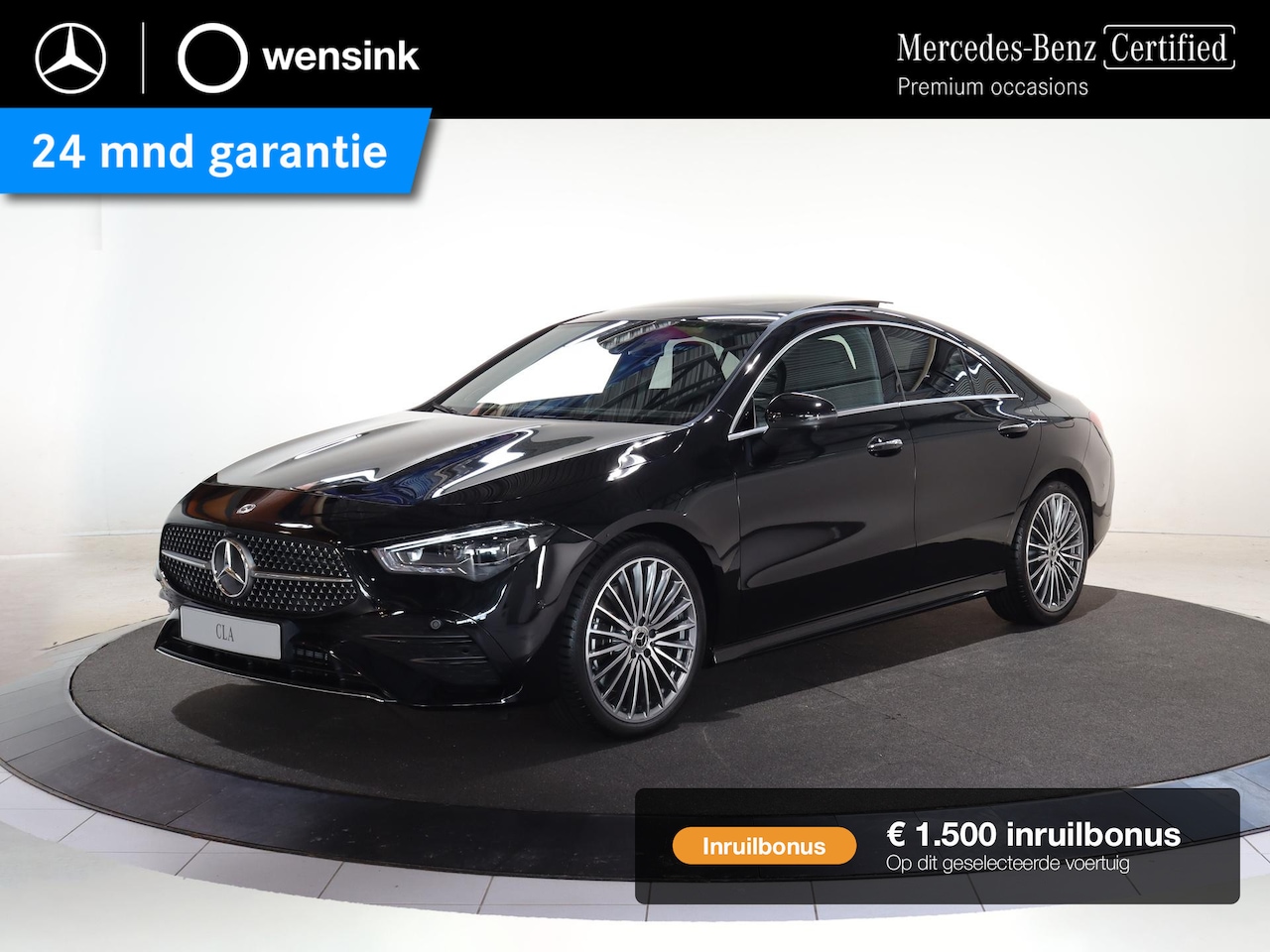 Mercedes-Benz CLA-Klasse - 180 Business Solution AMG | Panoramaschuifdak | Trekhaak | Burmester | Rijassistentiepakke - AutoWereld.nl