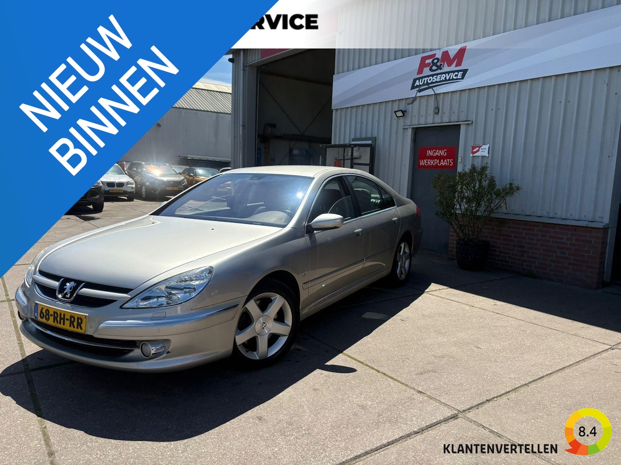 Peugeot 607 - 3.0-24V Féline Clima, cruise, pdc, trekhaak - AutoWereld.nl