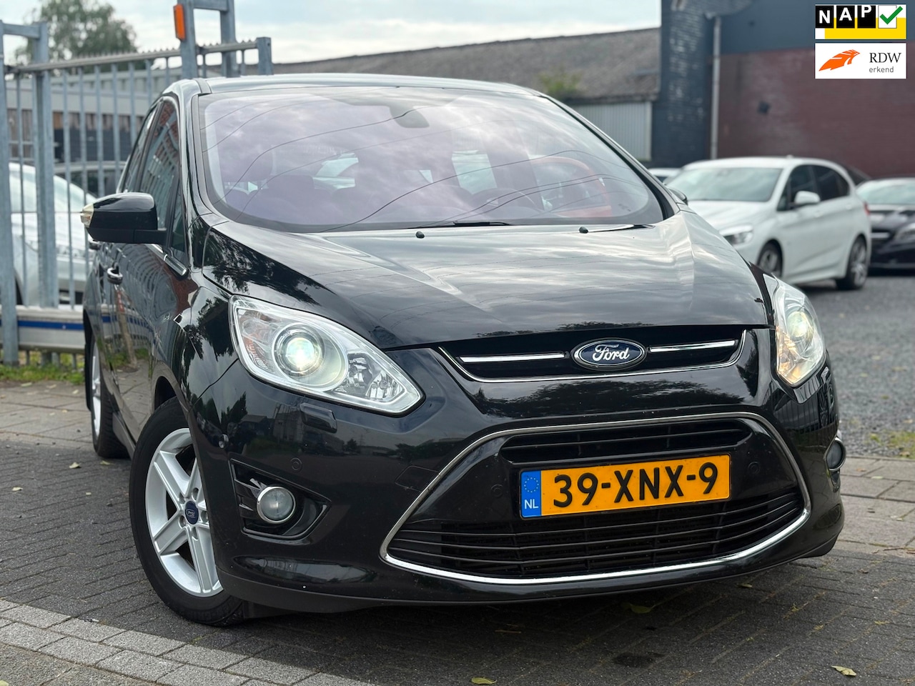 Ford C-Max - 1.6 EcoBoost Titanium | Panoramadak | Trekhaak | Lederen bekleding | A.Camera | Xenon | - AutoWereld.nl