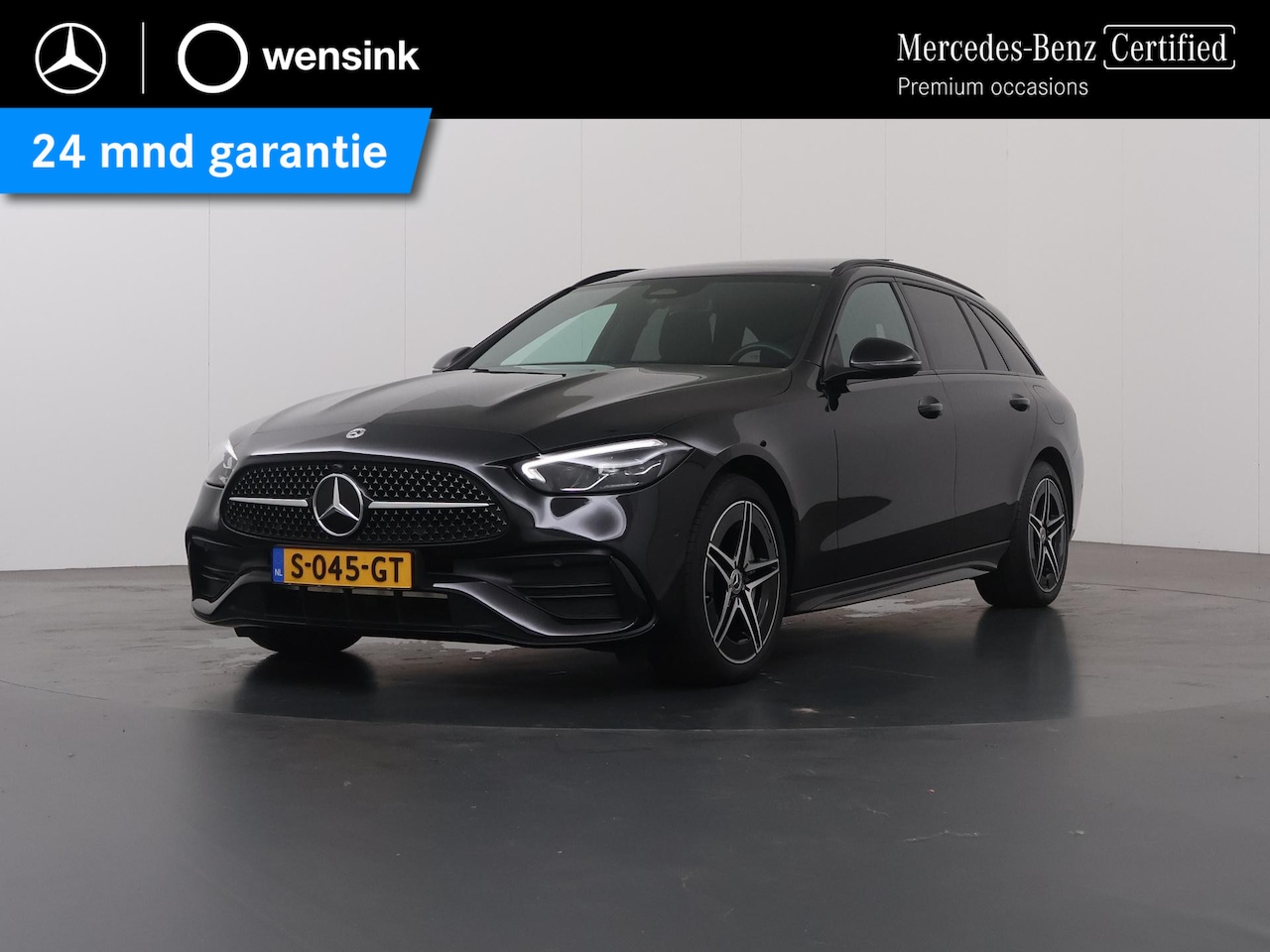 Mercedes-Benz C-klasse Estate - 300 e AMG Line | Night | Panoramadak | Stoelverwarming | Achteruitrijcamera | - AutoWereld.nl