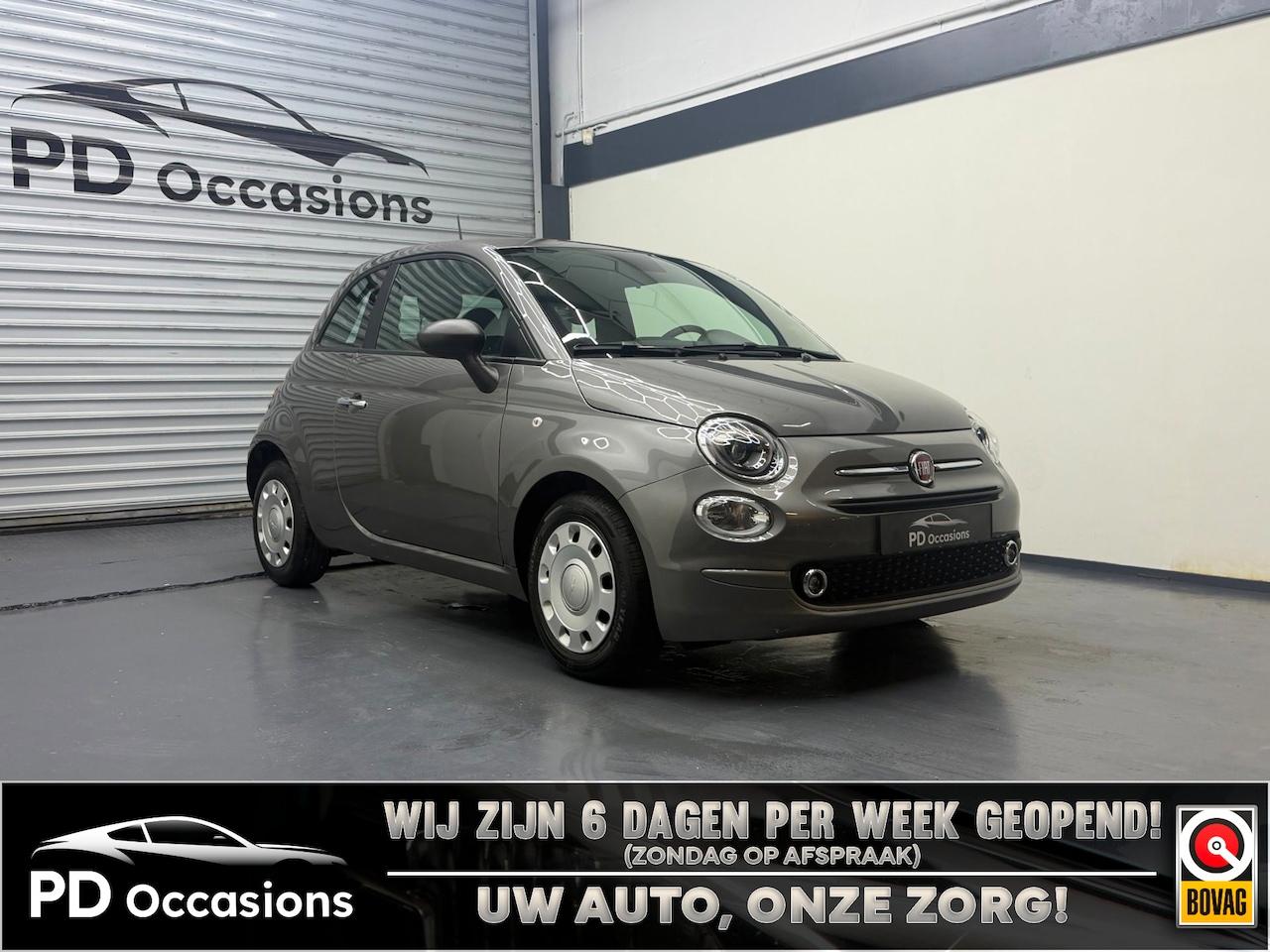 Fiat 500 - 1.0 Hybrid - Airco - Groot scherm - Parkeersensoren - AutoWereld.nl