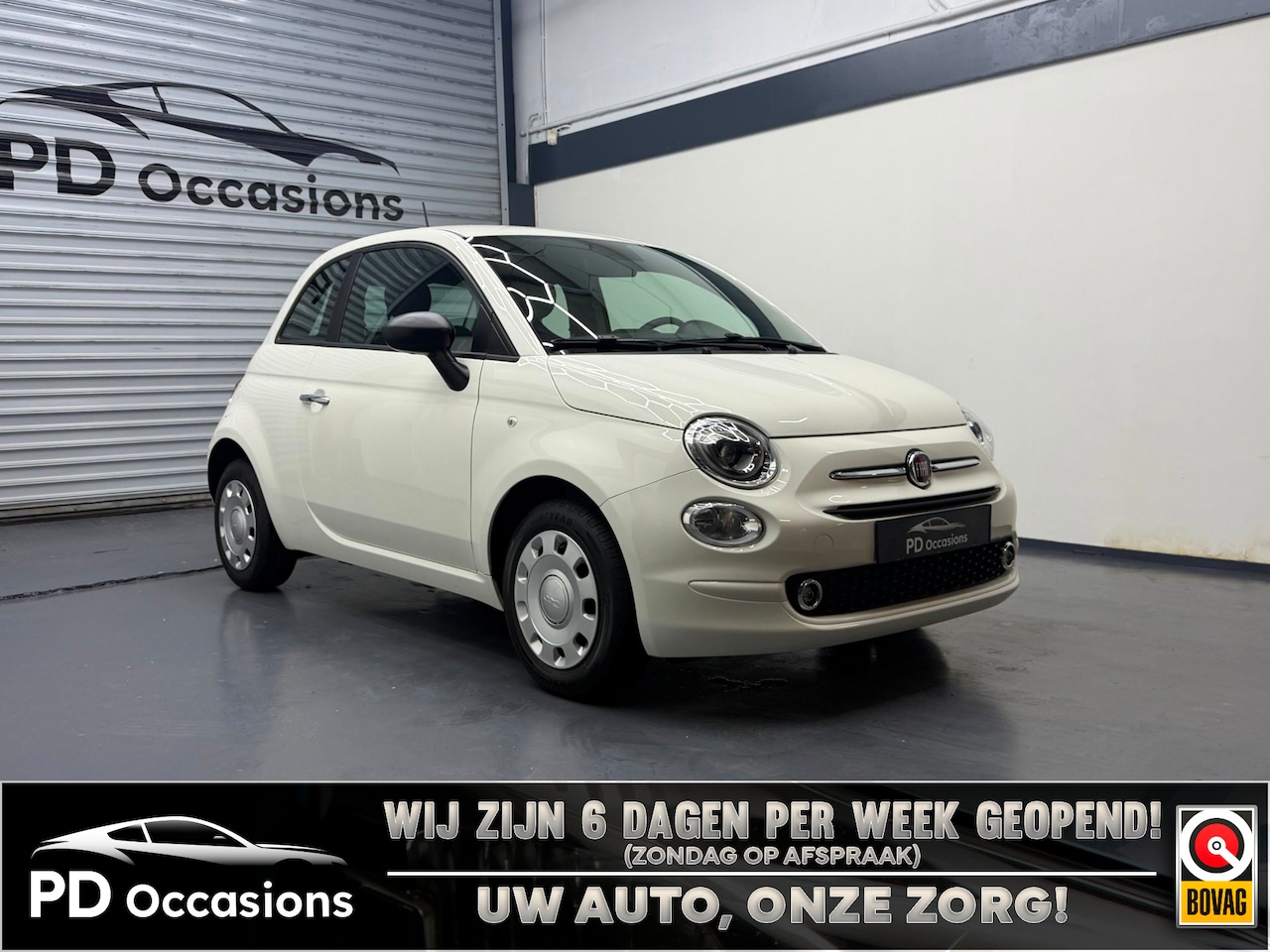 Fiat 500 - 1.0 Hybrid - Airco - Groot scherm - Parkeersensoren - AutoWereld.nl