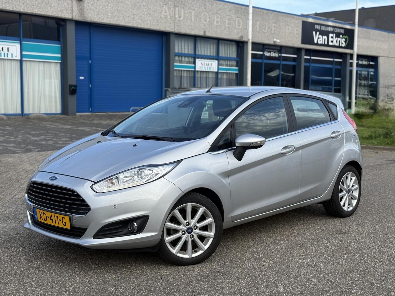 Ford Fiesta - 1.0 Titanium 2016 5-DRS Airco/Navi/Cruise/Sensor - AutoWereld.nl