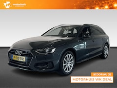 Audi A4 Avant - 35 TFSI 150pk MHEV S tronic Advanced Edition Stationwagen | Automaat | zwart-zwart/zwart-z
