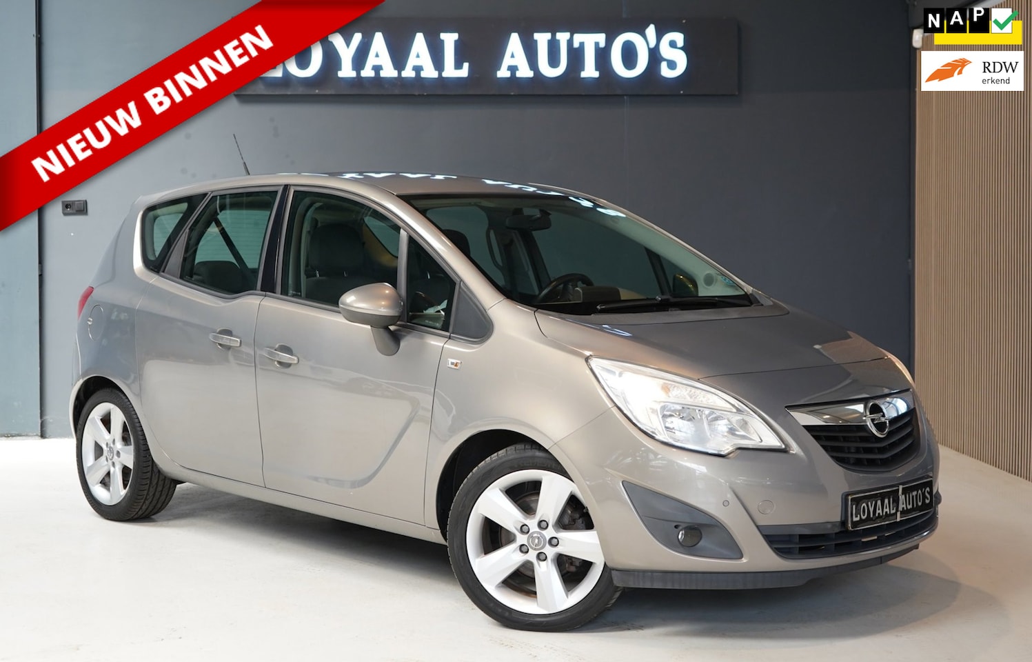 Opel Meriva - 1.4 Turbo Edition | NAVI | AIRCO | CRUISE | TREKHAAK | PDC | NAP | APK. - AutoWereld.nl