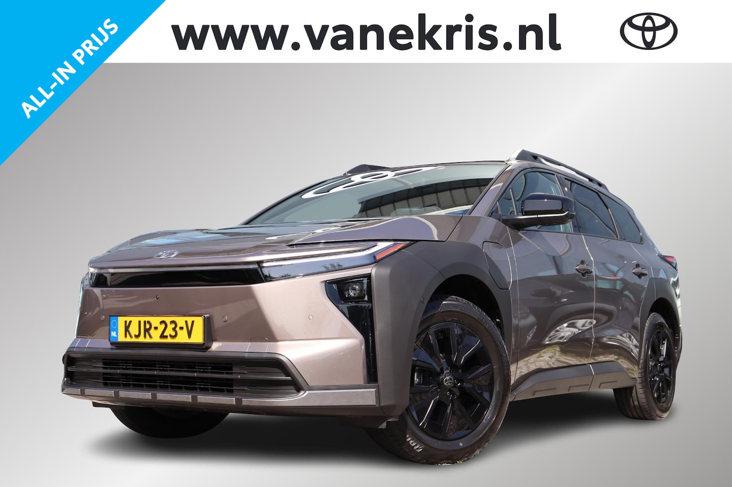 Toyota bZ4X Touring - Executive AWD 75 kWh Executive AWD 75 kWh, Adaptieve cruise control, Panoramadak, Synthetic Leather Black! - AutoWereld.nl