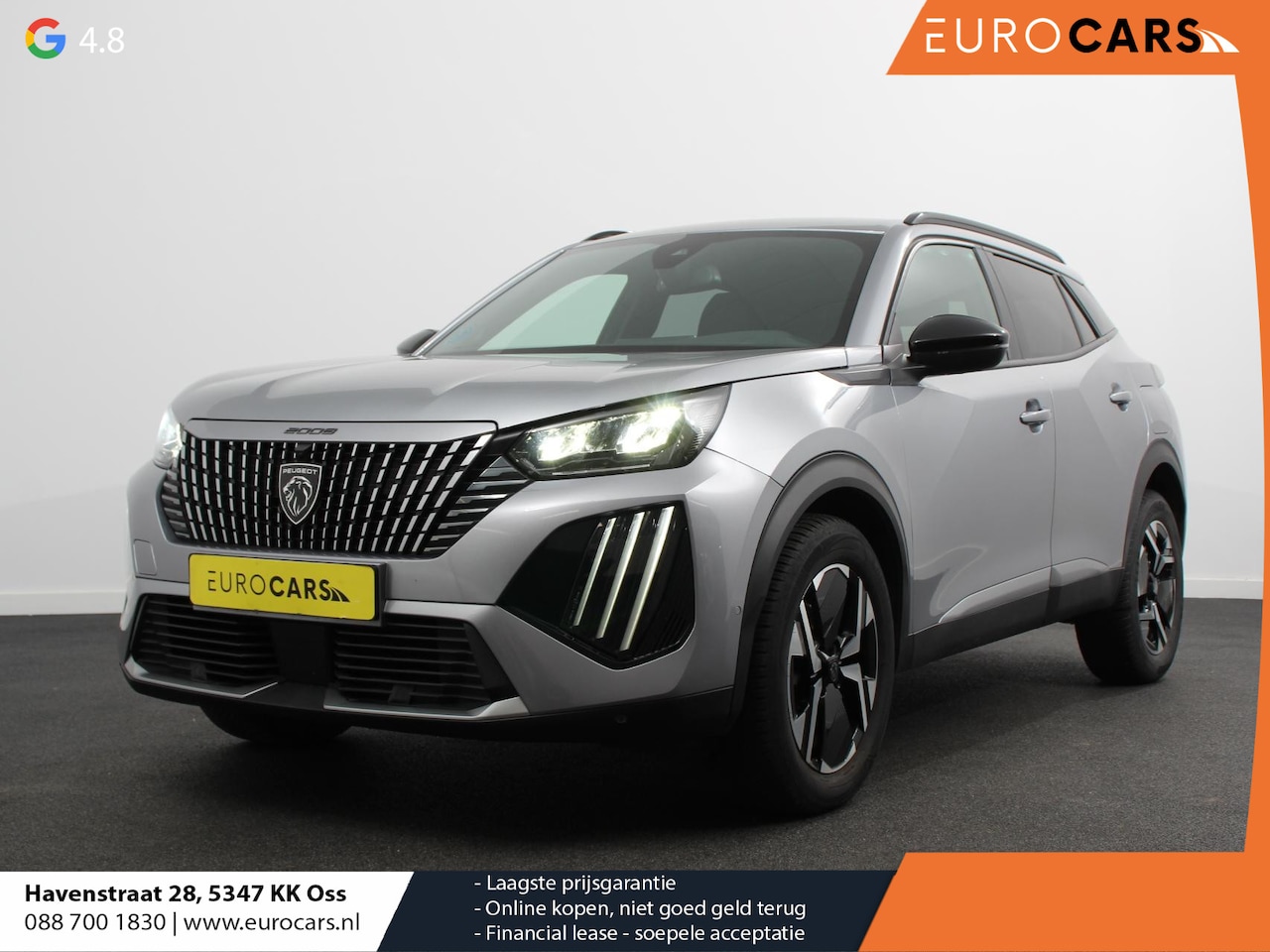 Peugeot 2008 - 1.2 Allure 136pk Hybrid Automaat Camera 360 Climate control Cruise control Adaptive Stoelv - AutoWereld.nl