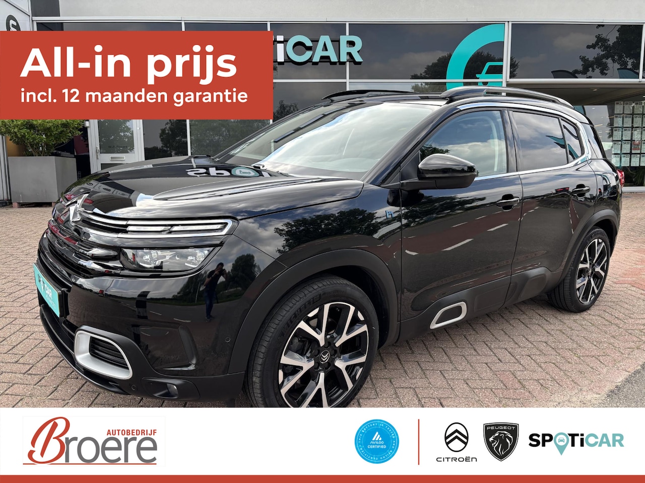 Citroën C5 Aircross - 1.6 Plug in Hybride EAT-8 Automaat Afneembare trekhaak - AutoWereld.nl