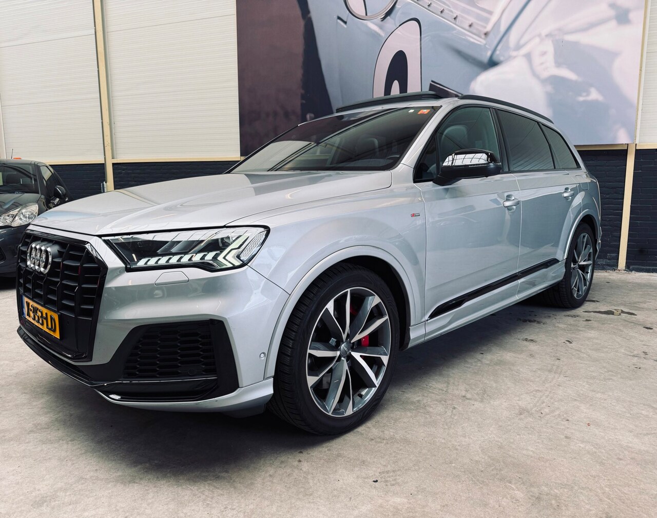 Audi Q7 - 60 TFSI e quattro|Sline|Pano| 21inch|Black pack|trekhaak| - AutoWereld.nl