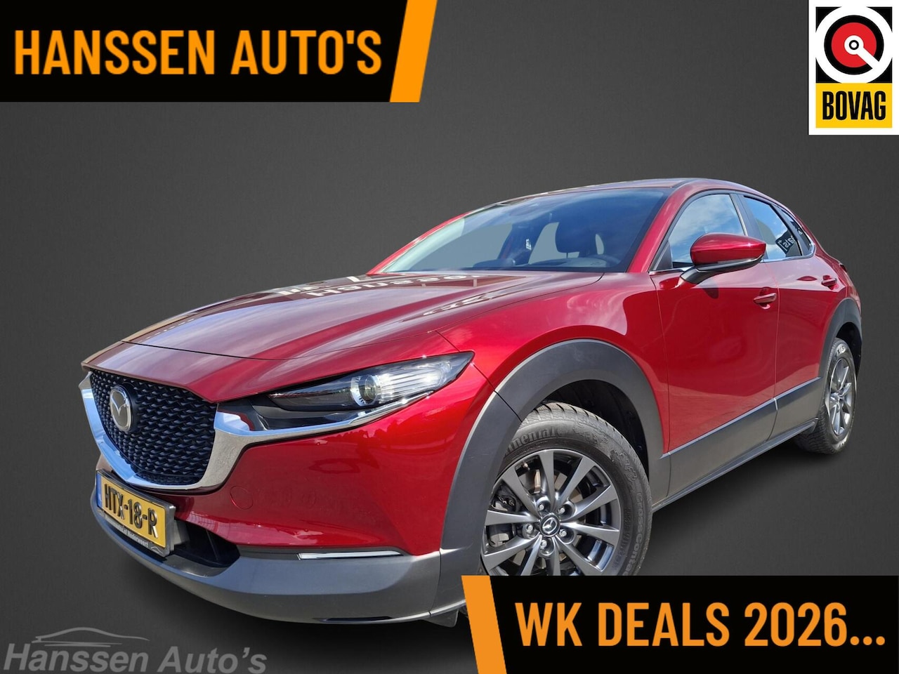 Mazda CX-30 - 2.0 e-SkyActiv-G M Hybrid comfort - AutoWereld.nl