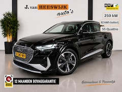 Audi Q4 e-tron - 55 quattro S Edition 82 kWh Airconditioning (automatisch) | Audiosysteem | Adaptive cruise