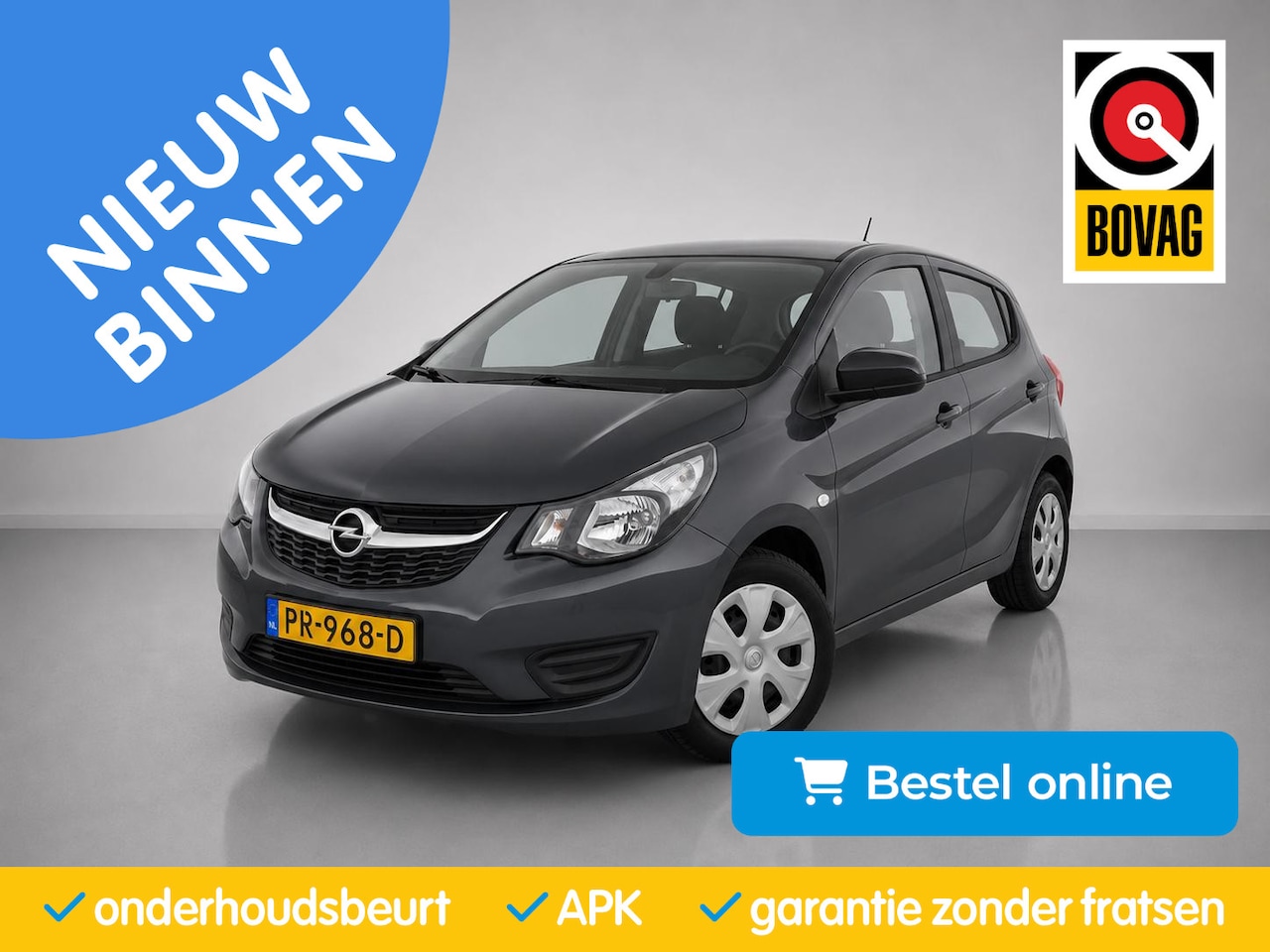 Opel Karl - 1.0 ecoFLEX| CruiseControl|Airco|Bluetooth|RijklaarPrijs| - AutoWereld.nl