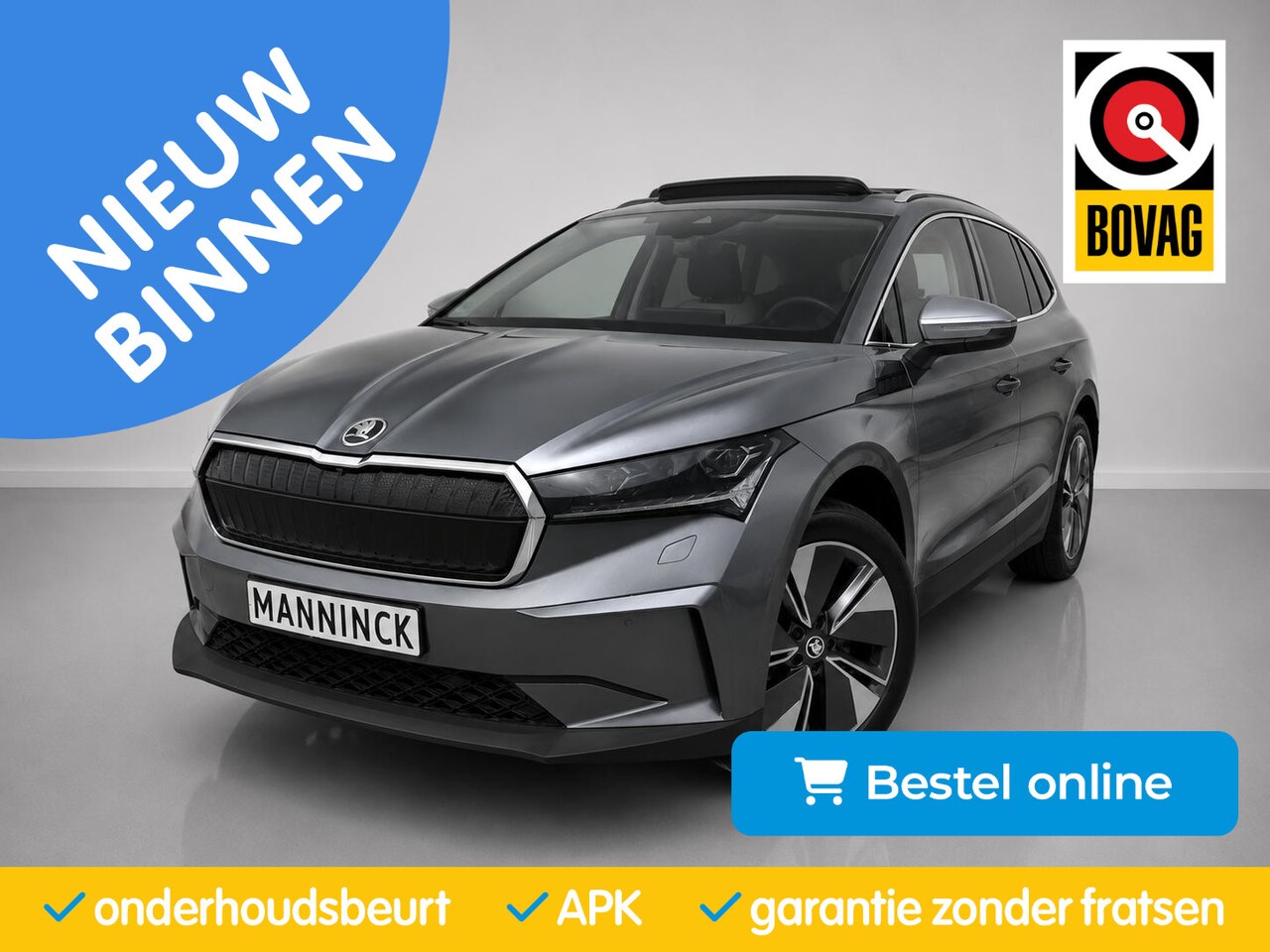 Skoda Enyaq iV - 80| Carplay|Pano|360"Camera|Head-Up|ACC|Dodehoek| - AutoWereld.nl