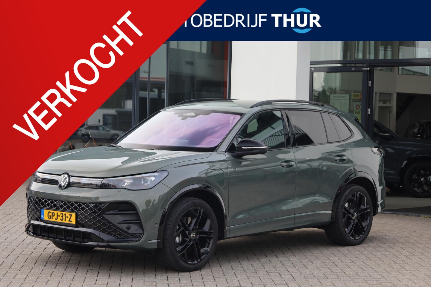 Volkswagen Tiguan - 1.5 eHybrid R-Line Business Lederen bekleding met elektrische stoelverstelling + geheugen - AutoWereld.nl
