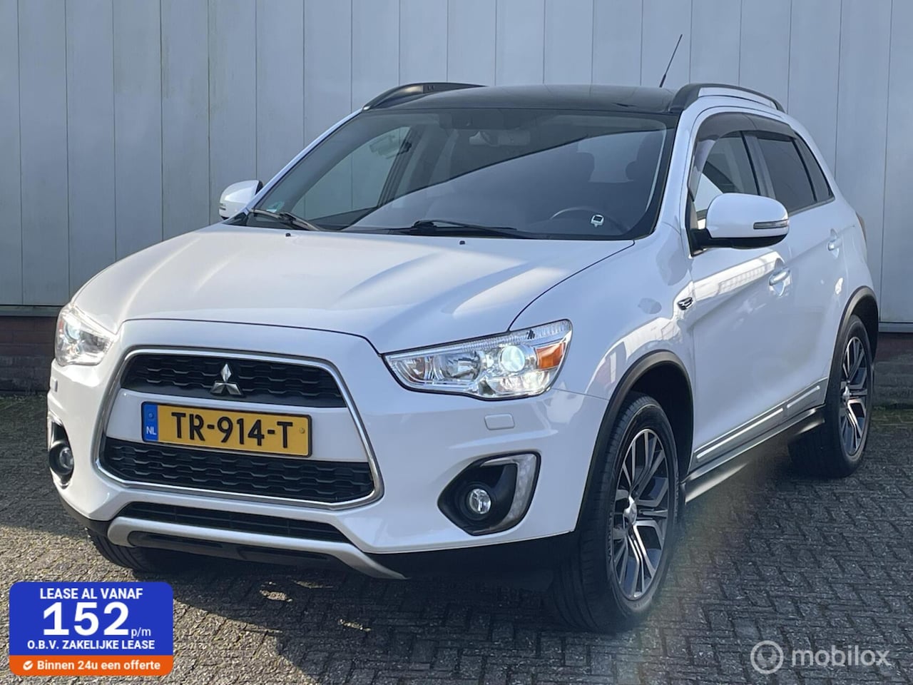 Mitsubishi ASX - 1.6 Cleartec Instyle | Panorama | Leer | Xenon | Dealer O.H. | Parelmoer wit | Camera | Cl - AutoWereld.nl