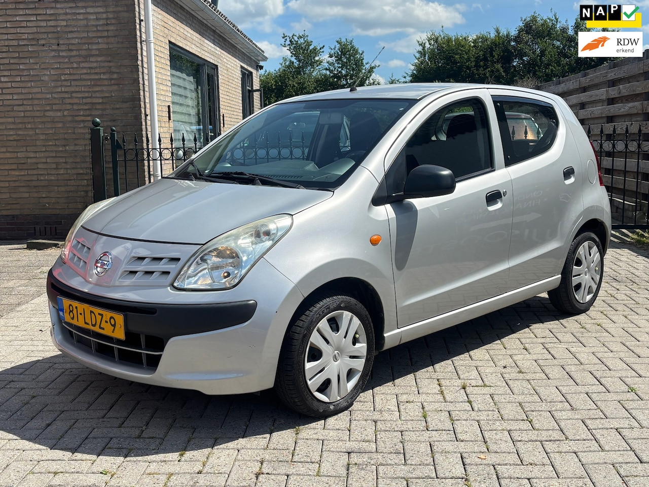 Nissan Pixo - 1.0 Visia 5drs | leuke auto | nieuwe apk & servicebeurt | rijd heerlijk ! zuinig en goedko - AutoWereld.nl