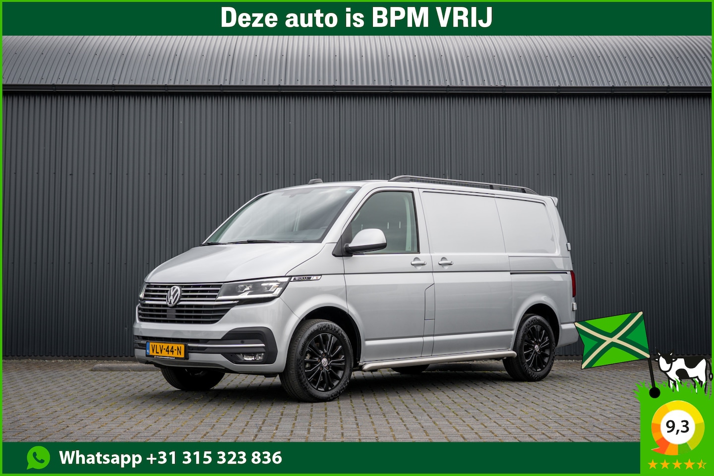 Volkswagen Transporter - T6.1 Bulli 2.0 TDI L1H1 | Virtual cockpit | Automaat | 150 PK | 3-Zits | 1e Eigenaar | LED - AutoWereld.nl