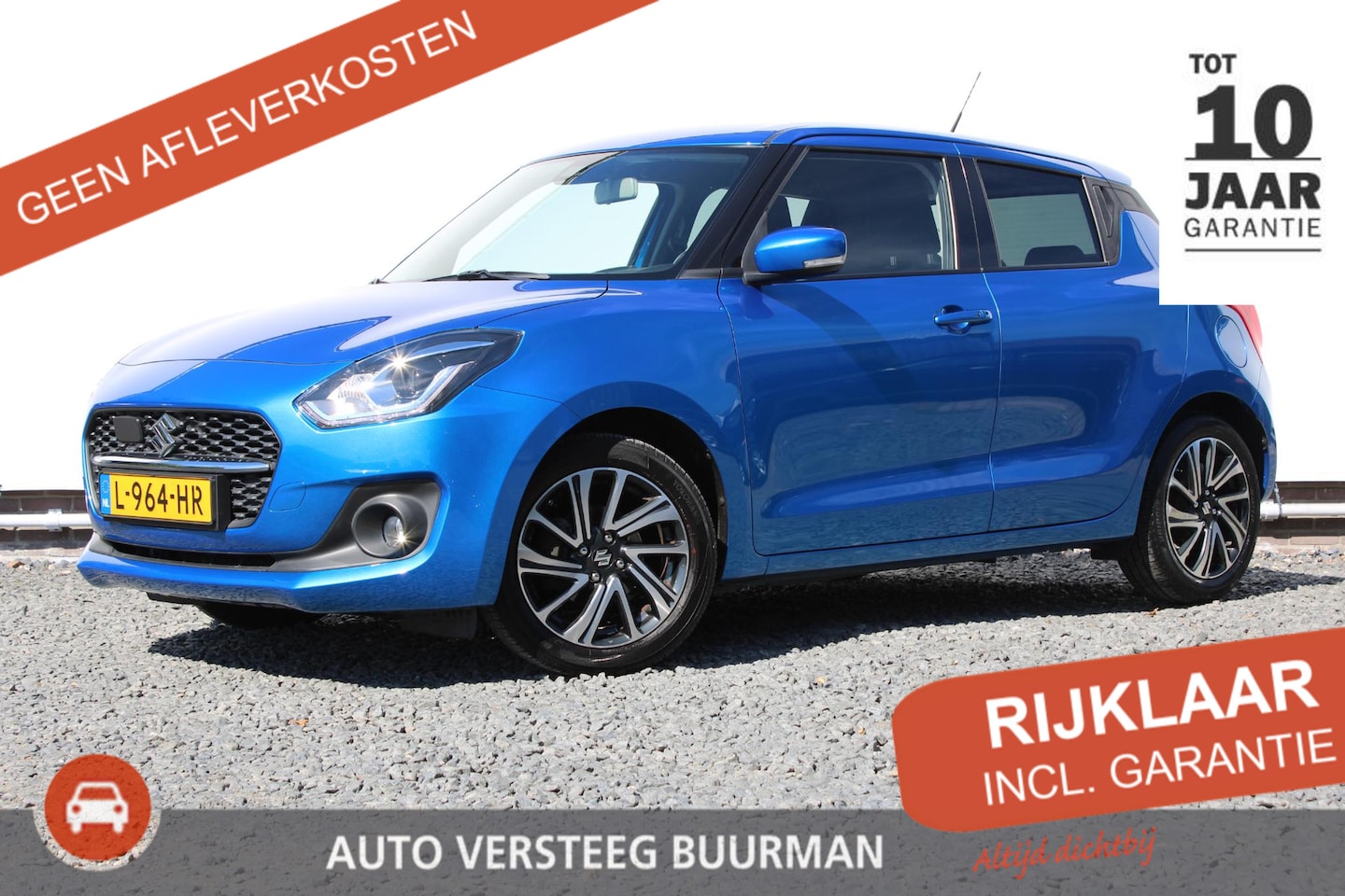 Suzuki Swift - 1.2 Style Smart Hybrid Apple Carplay/Android Auto, Dealeronderhouden, Stijl Uitvoering! - AutoWereld.nl
