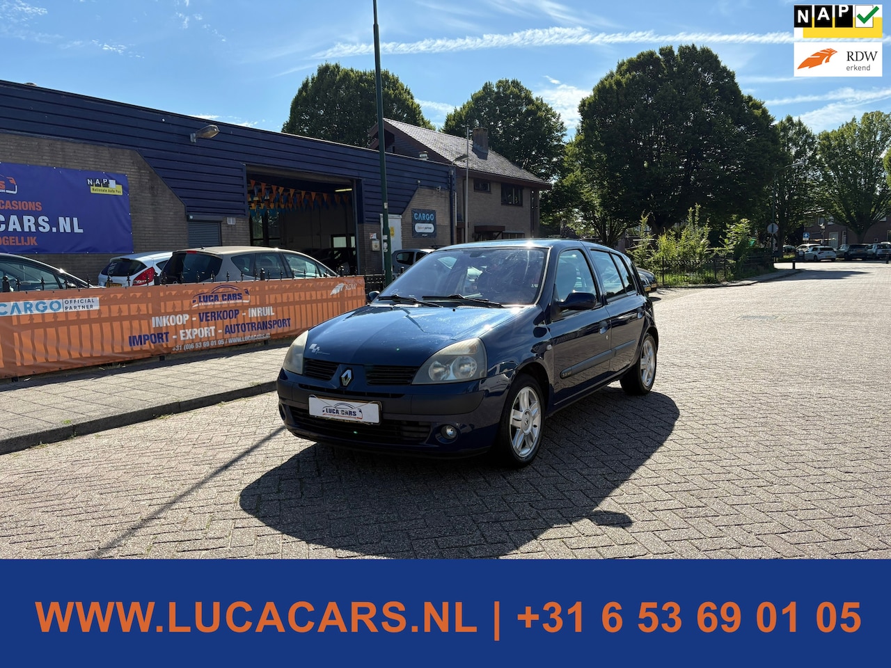 Renault Clio - 1.6-16V Dynamique Luxe Airco Trekhaak NIEUWE APK! - AutoWereld.nl
