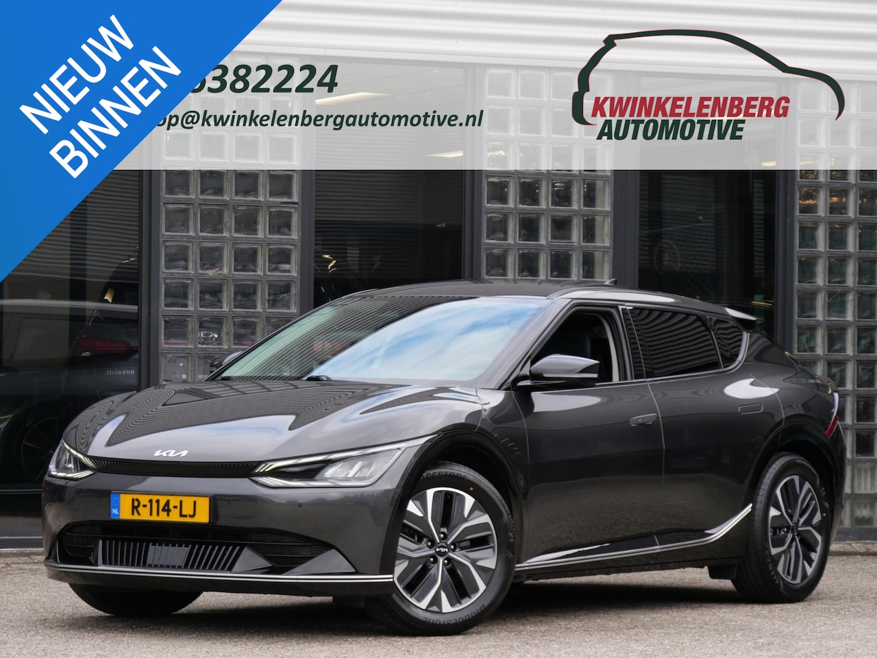 Kia EV6 - PLUS 77.4 kWh/ LEER/ ELEKT. KLEP/ AFN. TREKHAAK/ NL-AUTO 1STE EIGENAAR - AutoWereld.nl