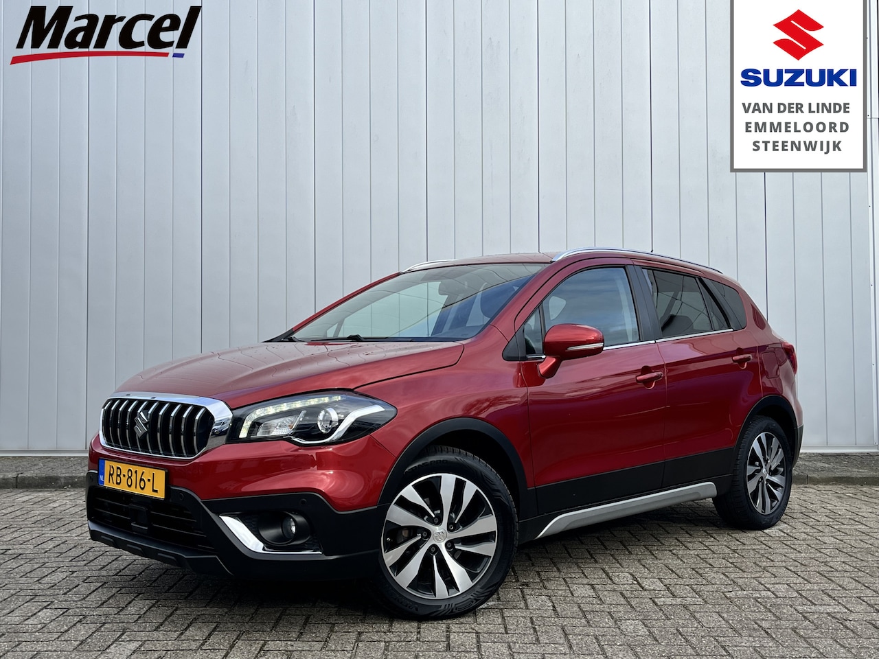 Suzuki S-Cross - 1.0 Boosterjet High Executive Automaat NL Auto Leder Trekhaak Panoramadak Navi Carplay PDC - AutoWereld.nl