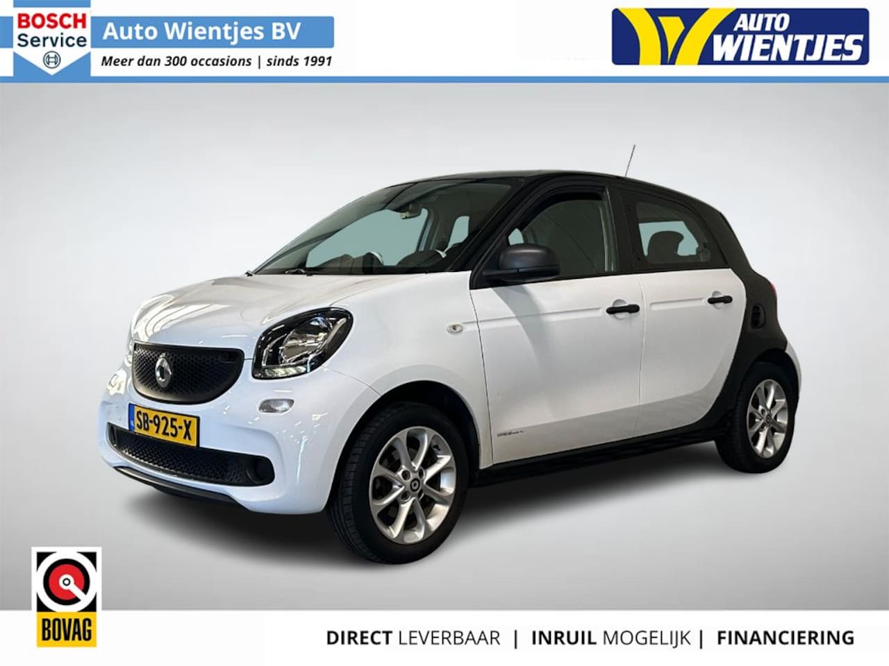 Smart Forfour - 1.0 Pure 5-Drs | Airco | Cruise - AutoWereld.nl