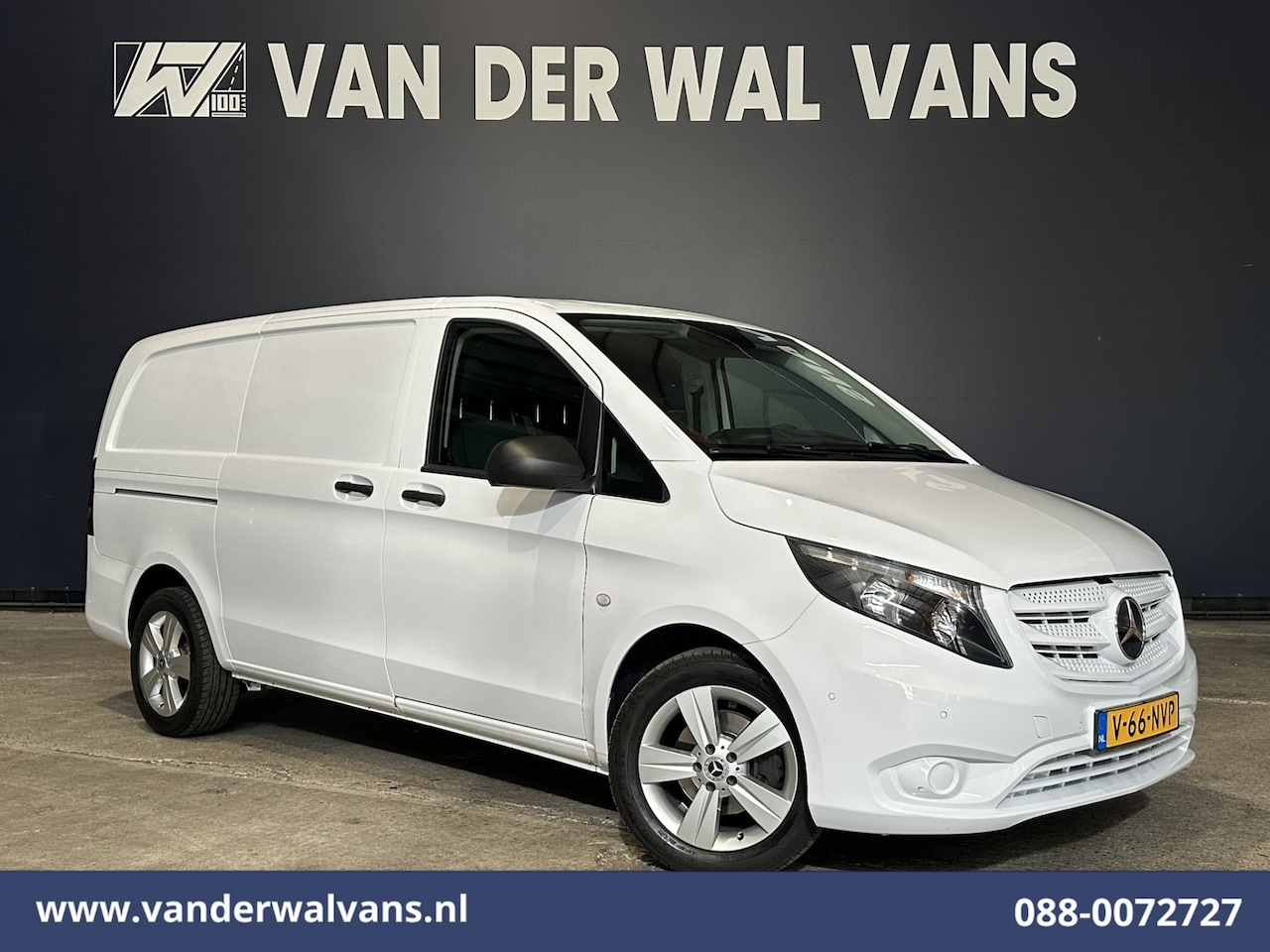 Mercedes-Benz Vito - 114 CDI 136pk L2H1 Euro6 Airco | Navigatie | Camera | LM Velgen Cruisecontrol, Bumper in d - AutoWereld.nl