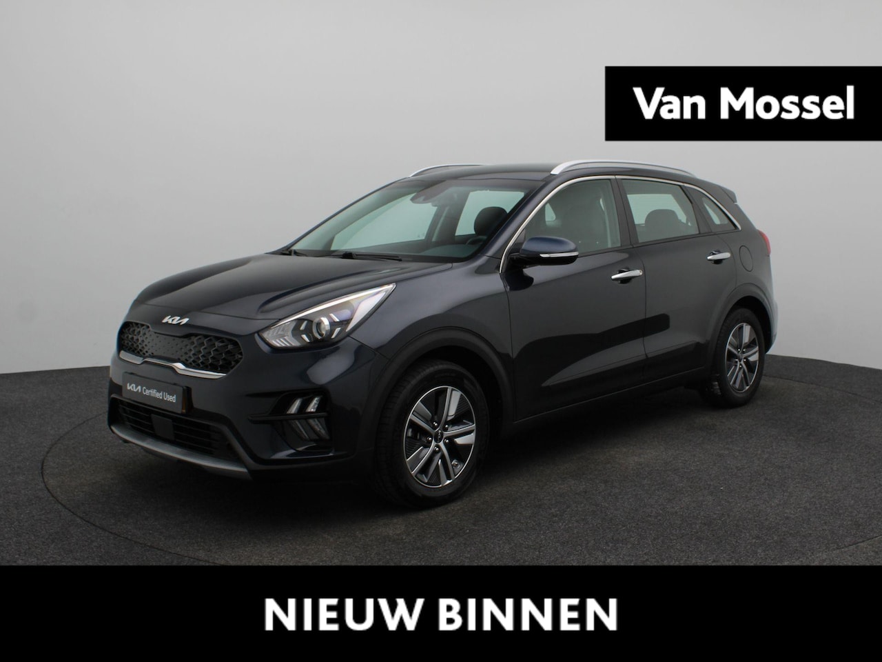 Kia Niro - 1.6 GDi Hybrid DynamicLine | Trekhaak | Half Leder | Apple Carplay / Android Auto | Climat - AutoWereld.nl