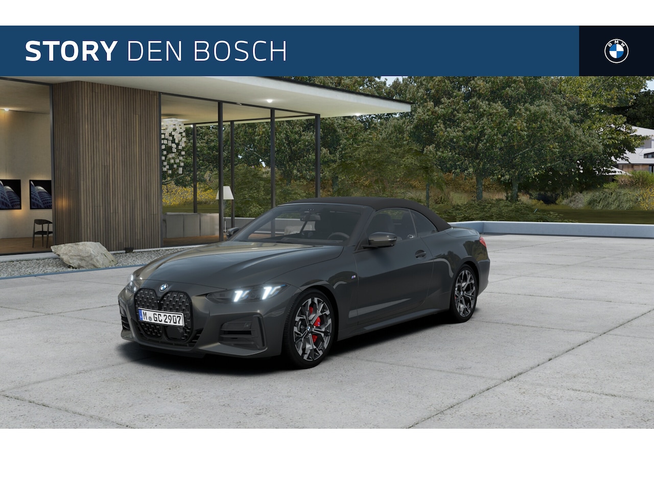 BMW 4-serie Cabrio - 430i xDrive M Sport Automaat / Comfort Access / Adaptieve LED / Harman Kardon / Parking As - AutoWereld.nl