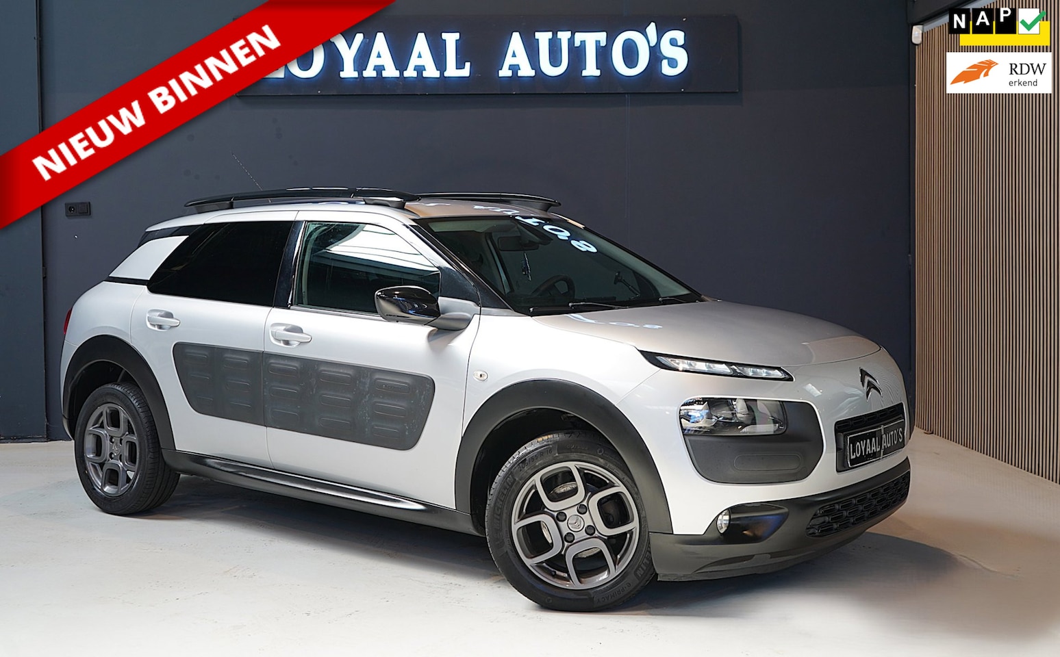 Citroën C4 Cactus - 1.2 e-VTi Shine | AUT | NAVI | AIRCO | CRUISE | PDC | NAP | APK. - AutoWereld.nl