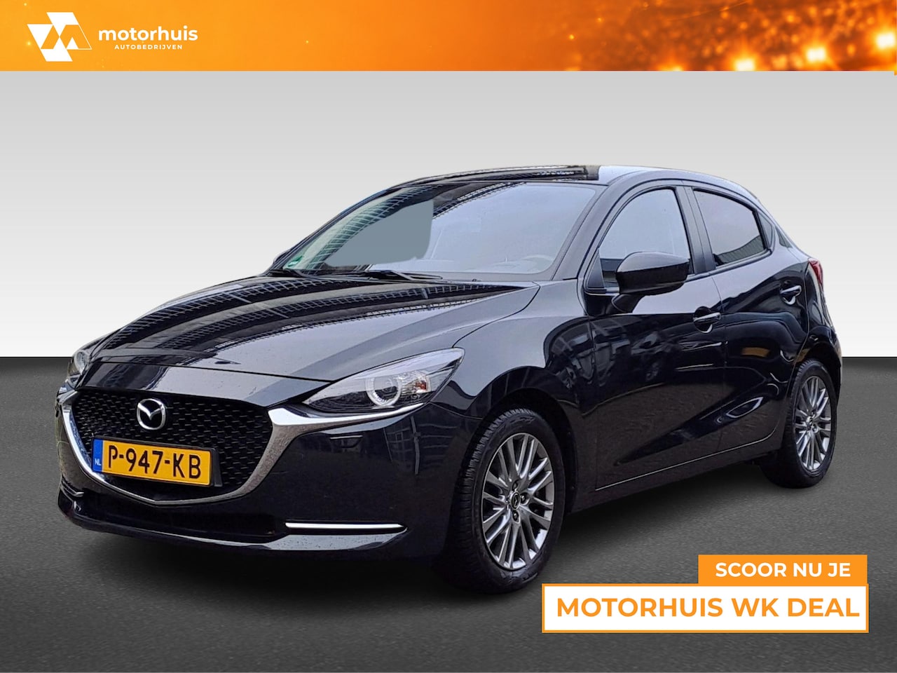 Mazda 2 - 1.5 SKYACTIV-G 90PK LUXURY NAVI CAMERA HUD LED ECC NAP - AutoWereld.nl