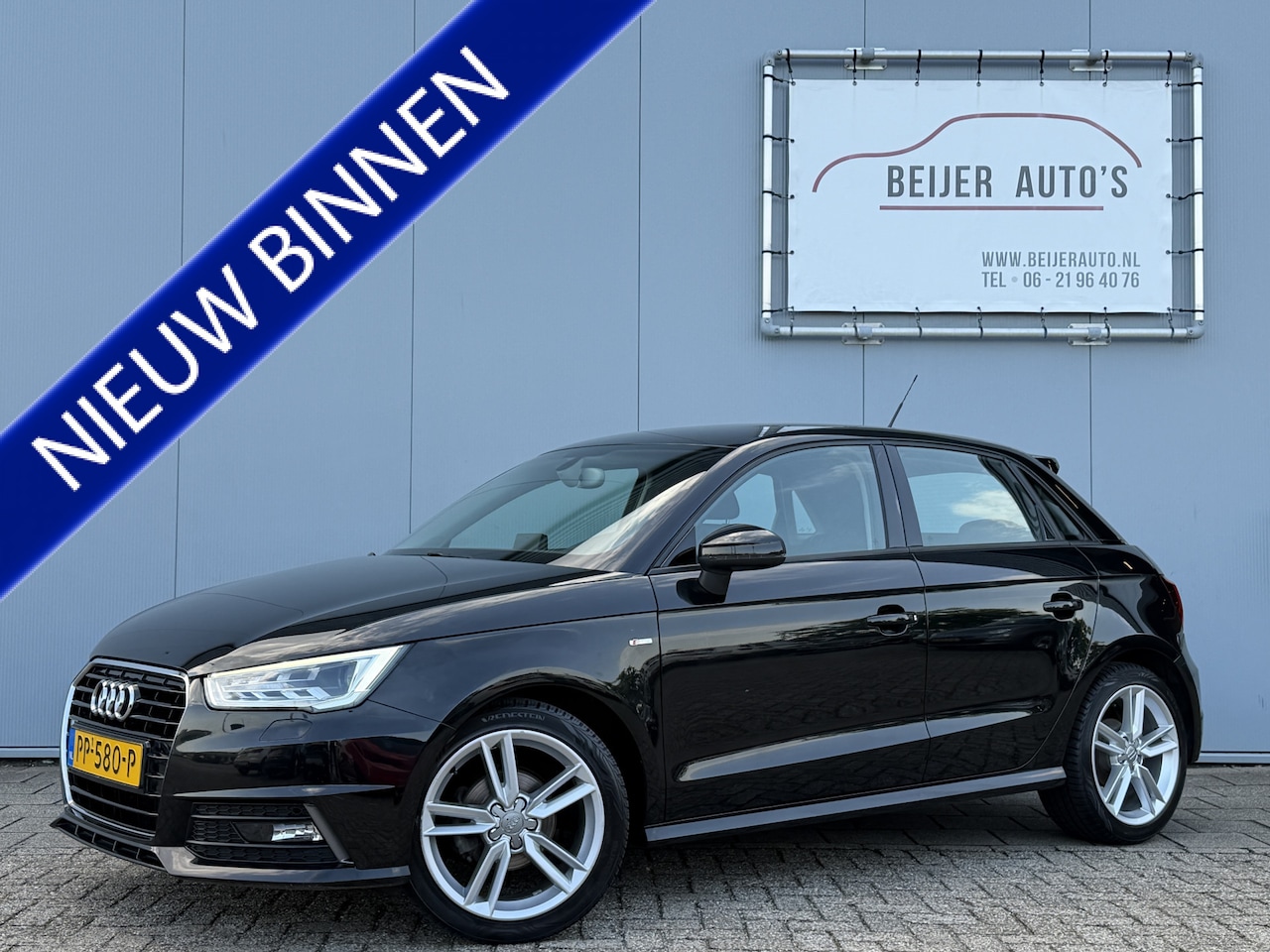 Audi A1 Sportback - 1.0 TFSI Sport S line Edition Navigatie/17inch. - AutoWereld.nl