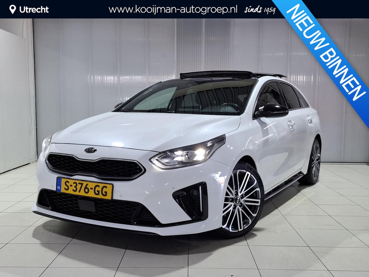 Kia Pro cee'd - 1.5 T-GDI GT-PlusLine Automaat, 18 inch, Stoel en Stuur verwarming, Schuif kantel dak, App - AutoWereld.nl