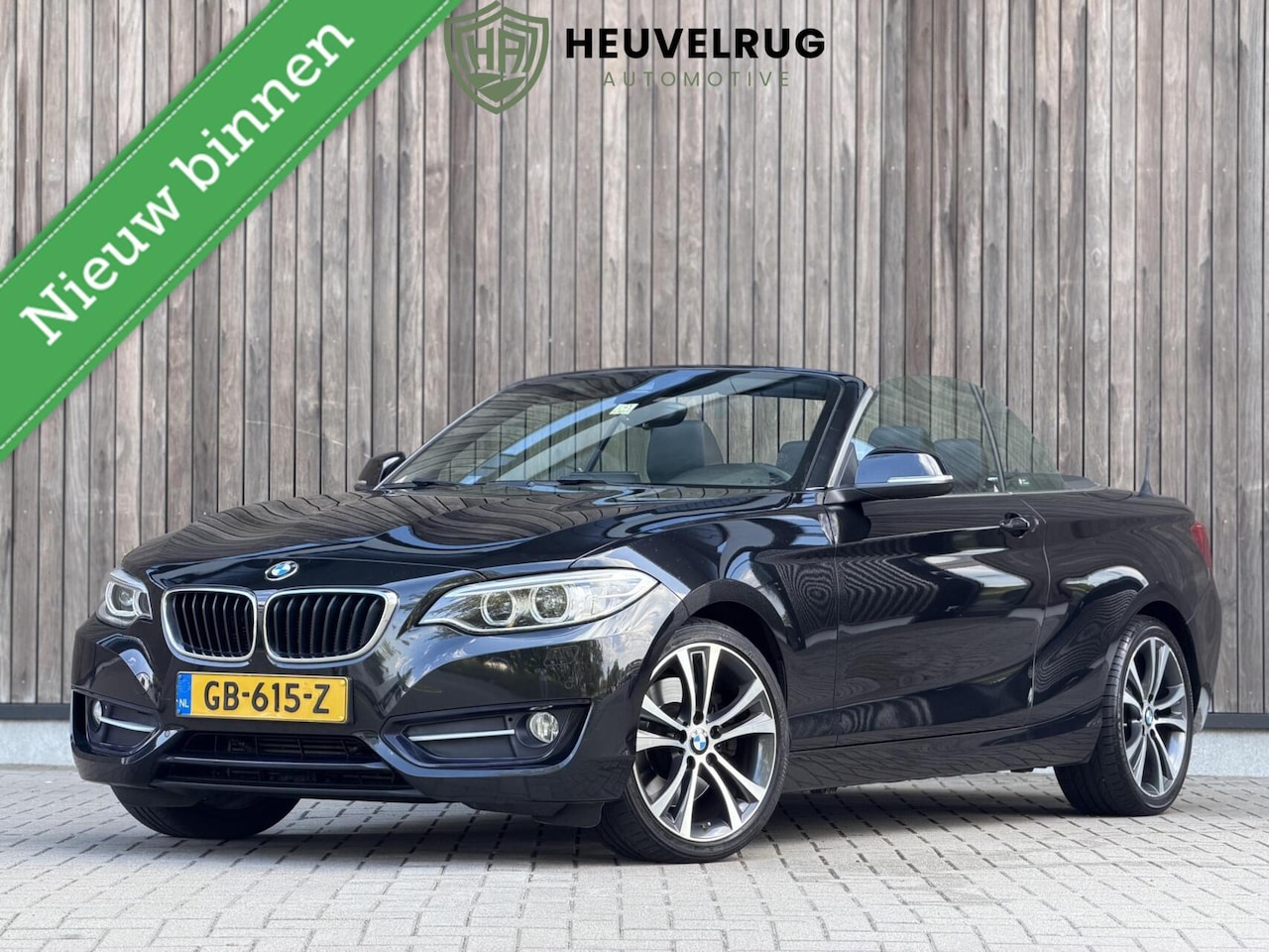 BMW 2-serie Cabrio - 228i Sport | NL-AUTO | LEDER | PDC | COMPLEET. - AutoWereld.nl