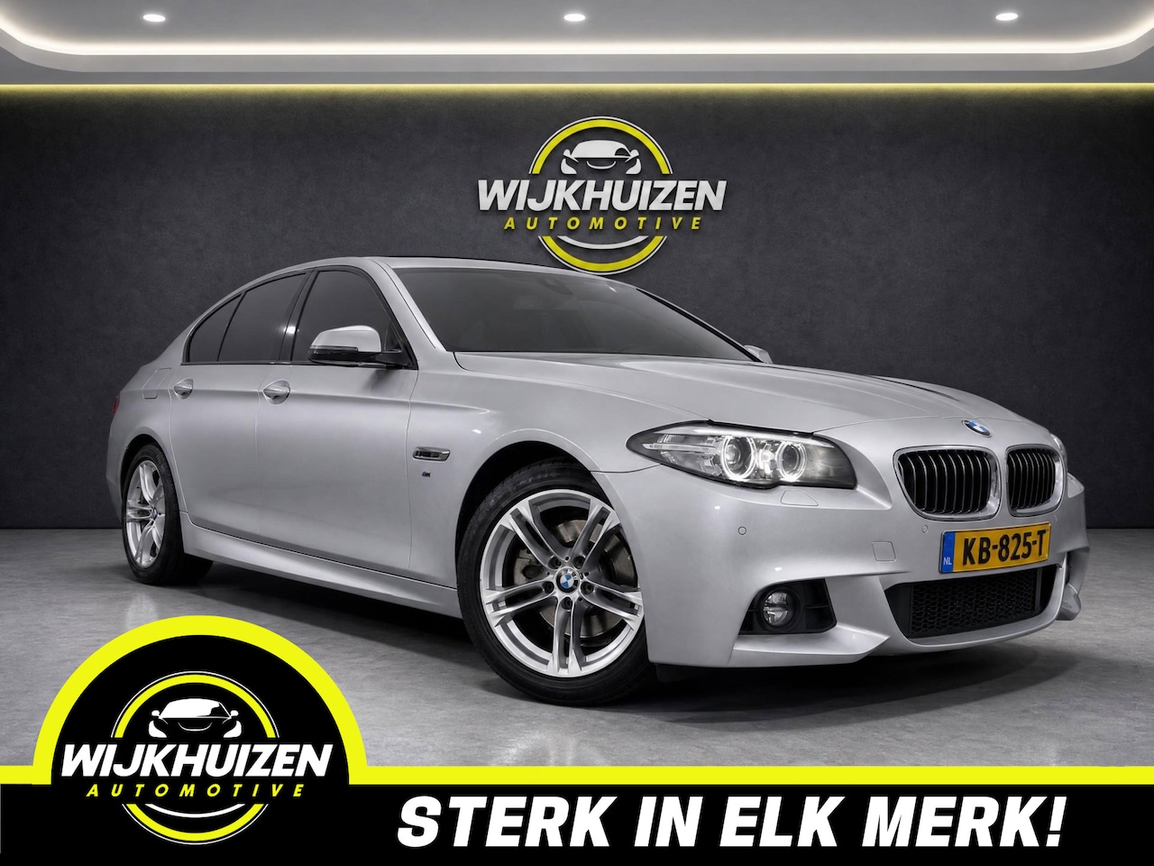 BMW 5-serie - 520i M Sport Edition High Executive Automaat met Schuifdak !!! Vol opties !!! NL Auto !!! - AutoWereld.nl