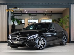 Mercedes-Benz C-klasse - 350 e AMG|Luchtvering|Night|Carplay|Leder