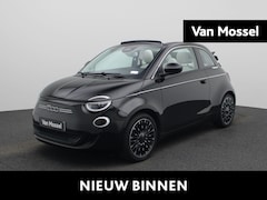 Fiat 500e - 500e 42 kWh La Prima | Cabrio | Camera | Navigatie | Leder |