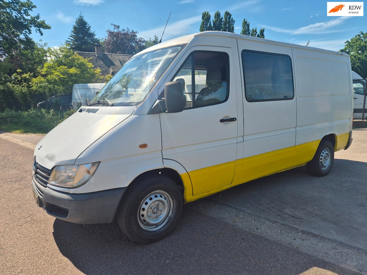 Mercedes-Benz Sprinter - 211CDI 208CDI LANG CHASSIS 2004 FLAT ROOF - AutoWereld.nl