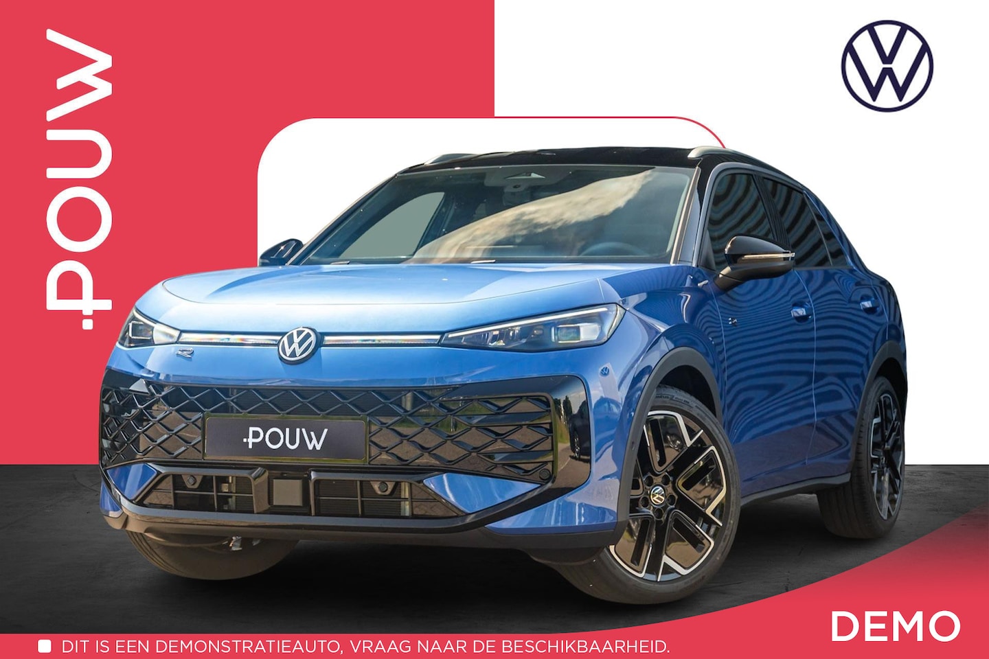 Volkswagen T-Roc - 1.5 eTSI 150pk DSG R-Line First Edition | Trekhaak | Matrix LED | 19" Velgen - AutoWereld.nl